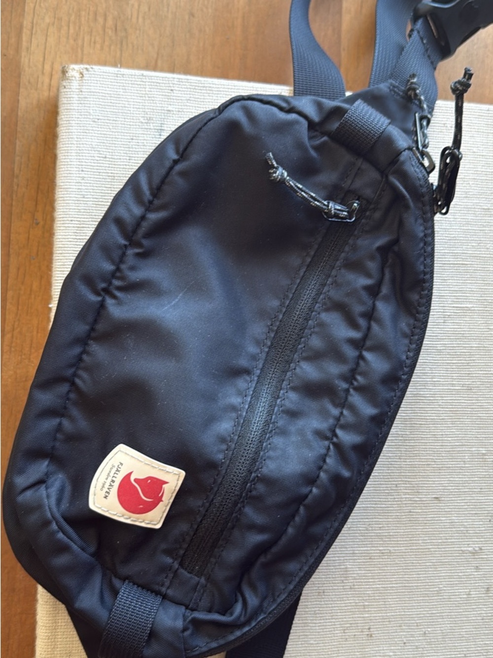 Black Fjallraven Hip Pack - Black Waist Bag